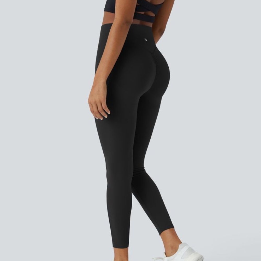 HALARA Black High-Waist Sculpting Leggings